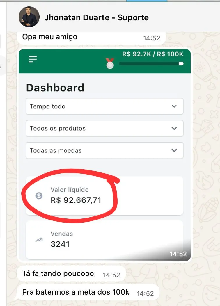 Depoimento aluno 3