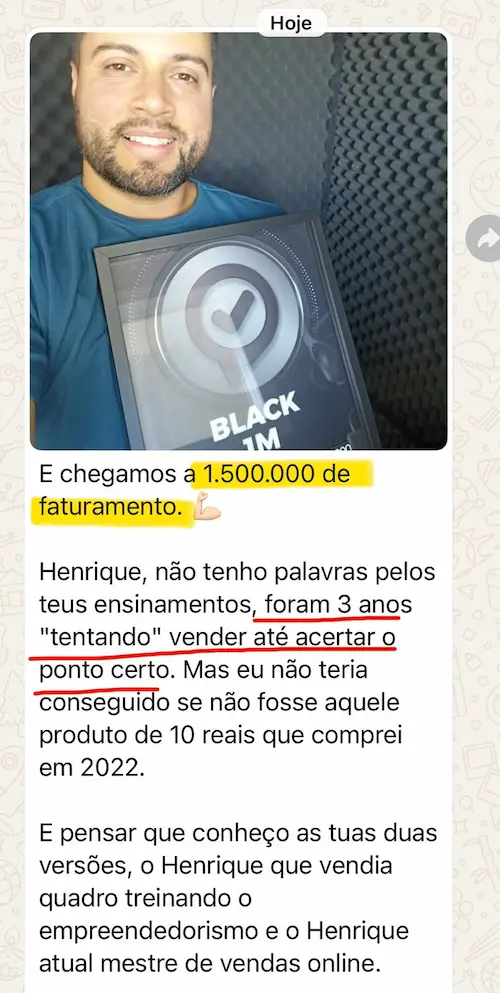Depoimento aluno 2