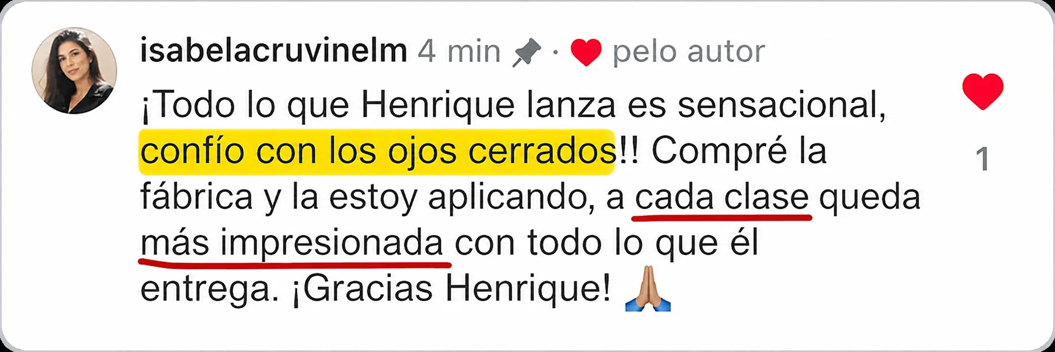 Testimonio
